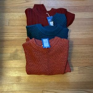 Target sweater bundle (WILL BE DONATED THIS WEEK)